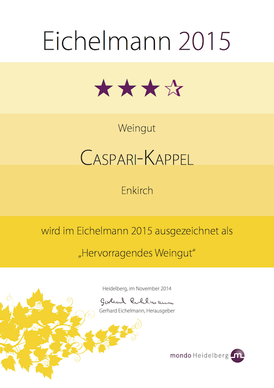 Caspari-Kappel Urkunde